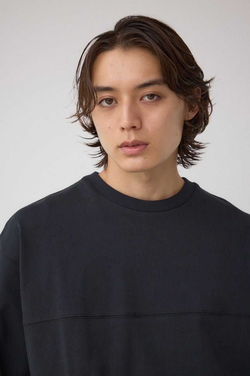 AZUL BY MOUSSY | 切り替えデザインドローコードトップス (T