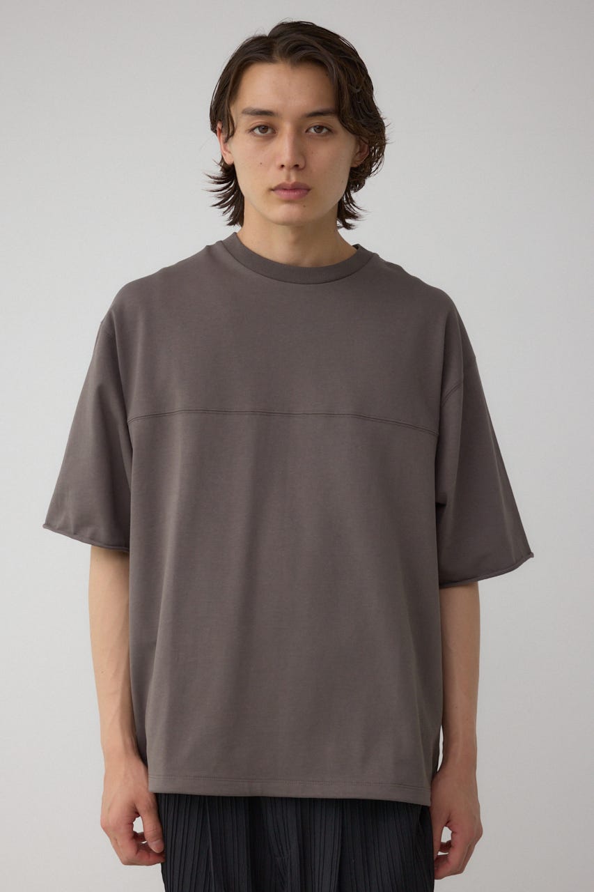 ARCHIVIO 長袖アウタートップス tiptop+pocket ティップトッププラスポケット / ライン衿ジップ