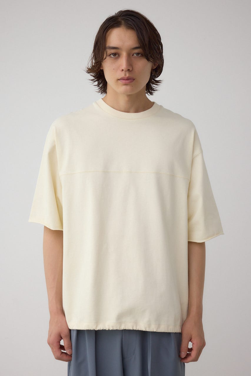 AZUL BY MOUSSY | 切り替えデザインドローコードトップス (T