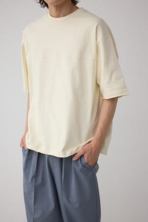 切り替えデザインドローコードトップス