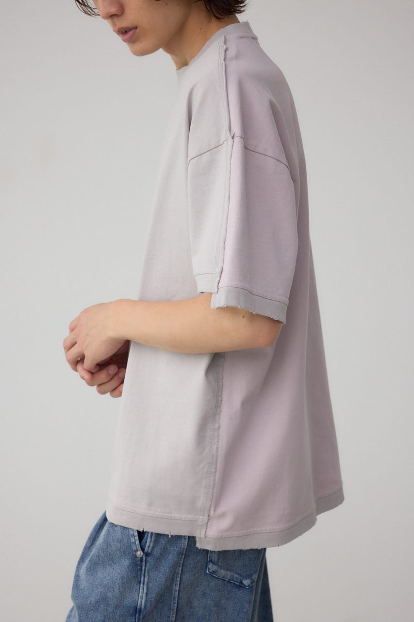 AZUL BY MOUSSY | 前後配色切り替えトップス (Tシャツ