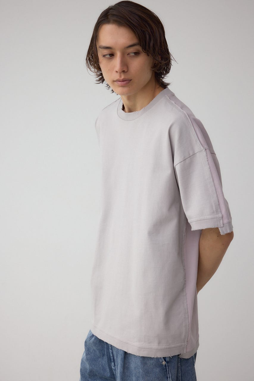 AZUL BY MOUSSY | 前後配色切り替えトップス (Tシャツ