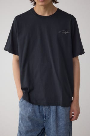AZコットンロゴTシャツ