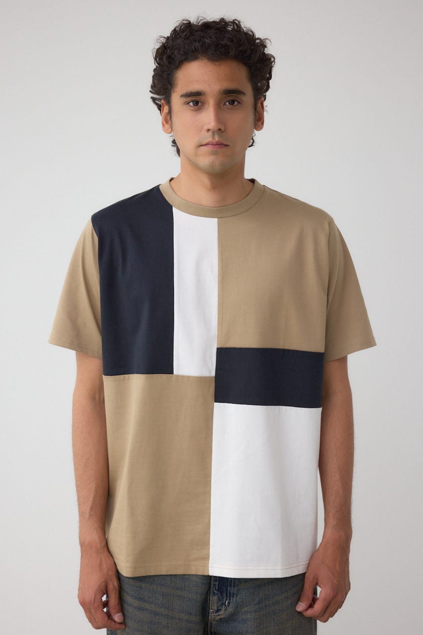 パネルニット 半袖Tシャツ パネルニット 半袖Tシャツ｜半袖｜ニコル公式通販サイト｜NICOLE