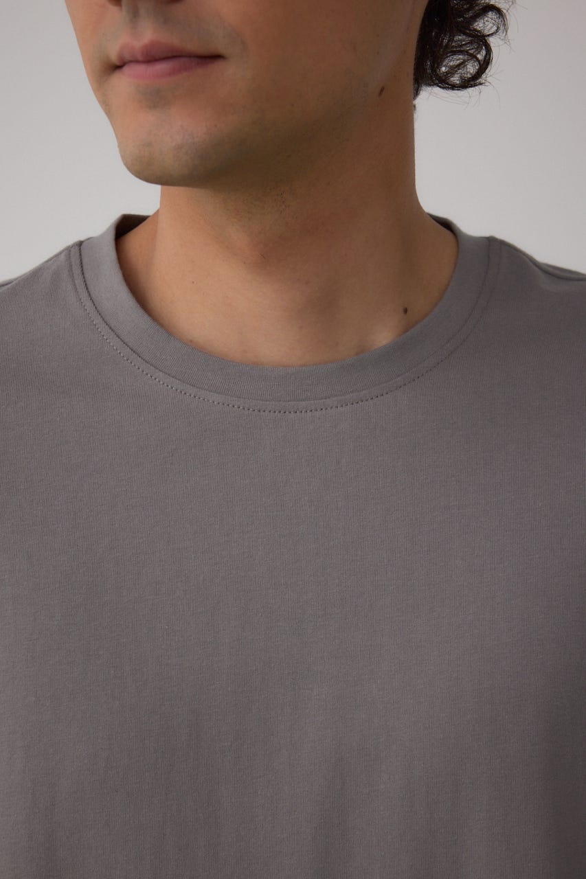 楊柳レイヤードTシャツ GRY L