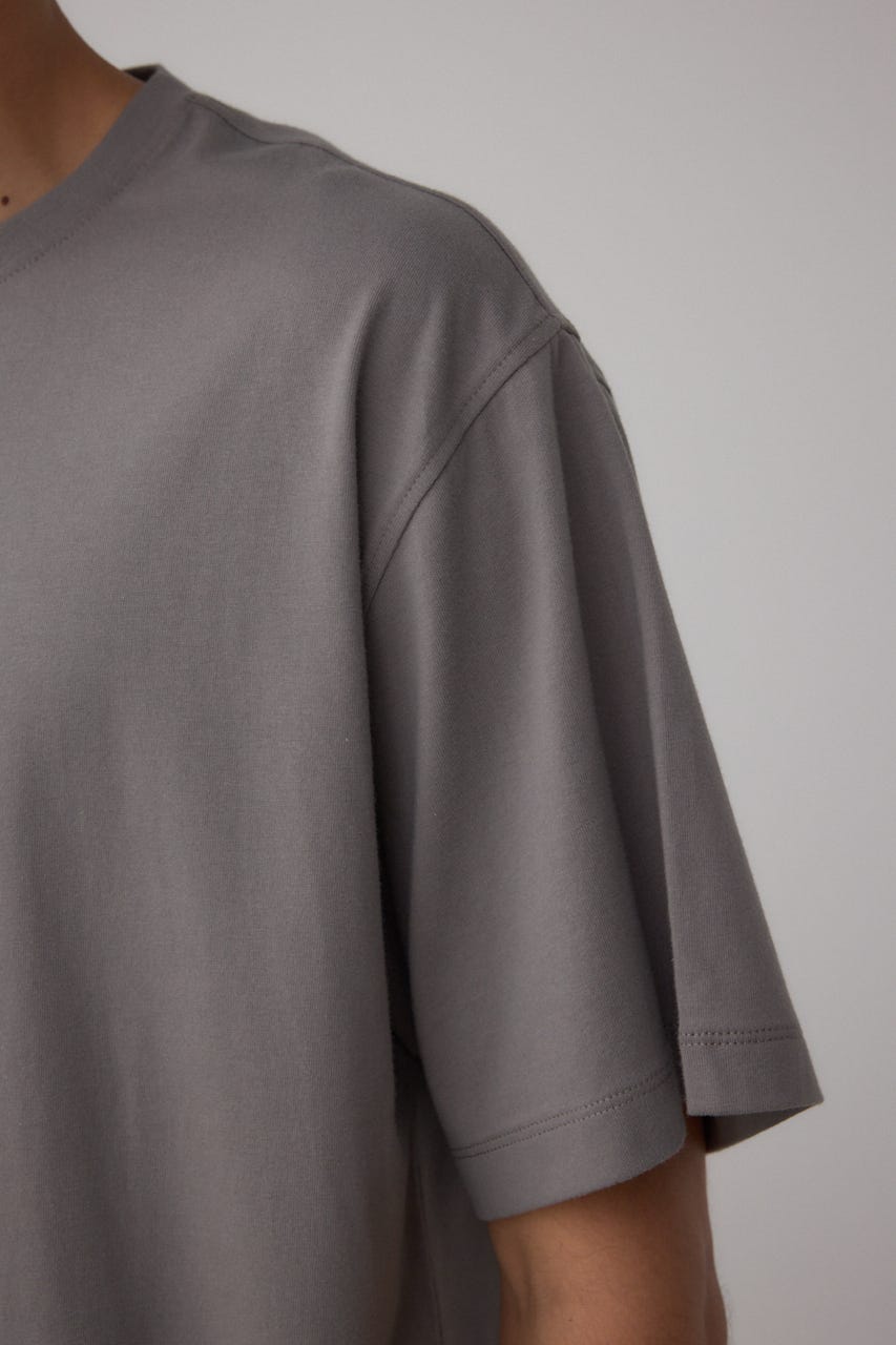 楊柳レイヤードTシャツ GRY L