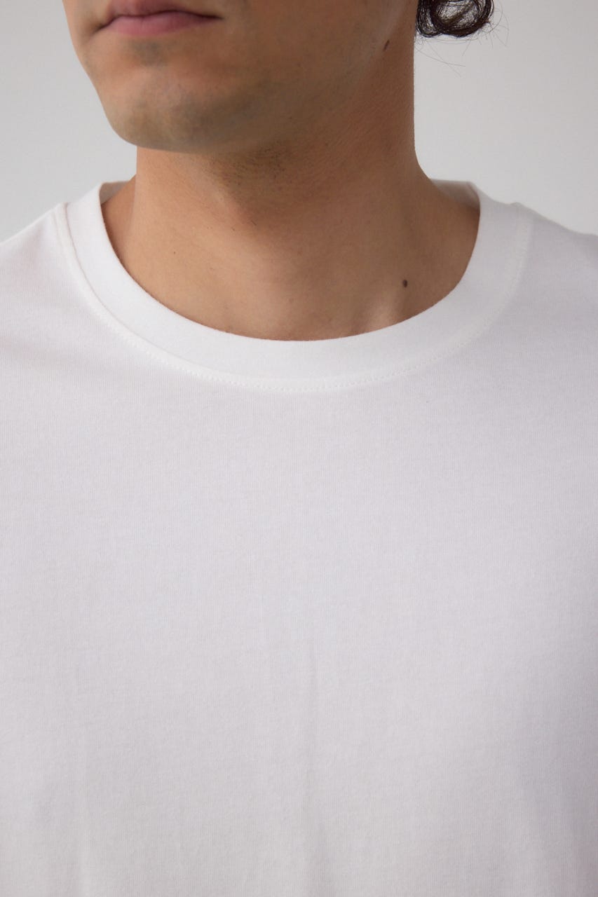 楊柳レイヤードTシャツ WHT L