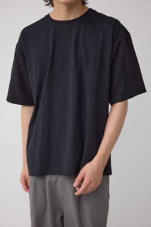 異素材スウィッチングトップス