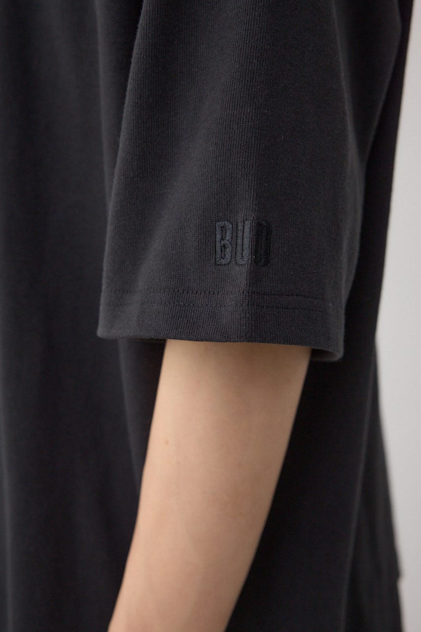 エクストリームコットン刺繍TEE BLK L