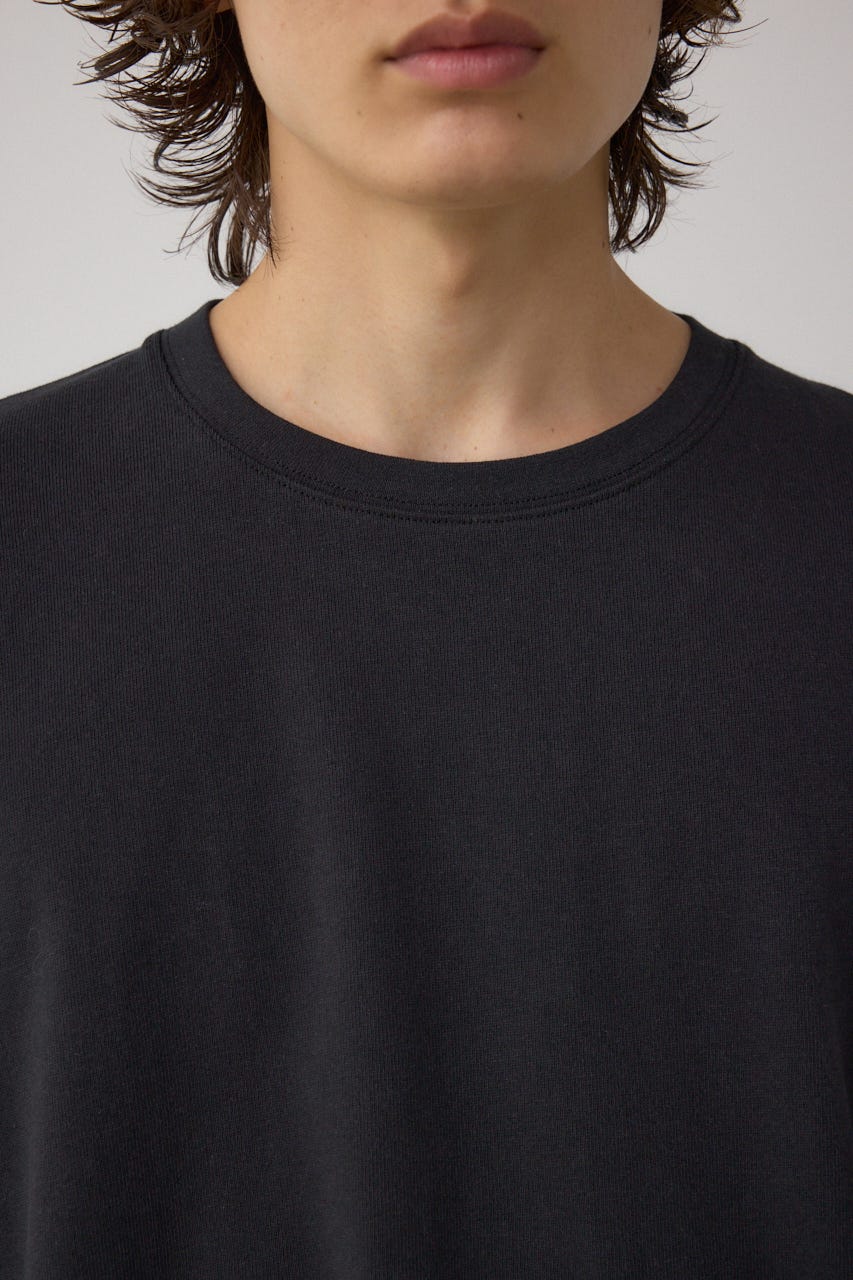 エクストリームコットン刺繍TEE BLK L