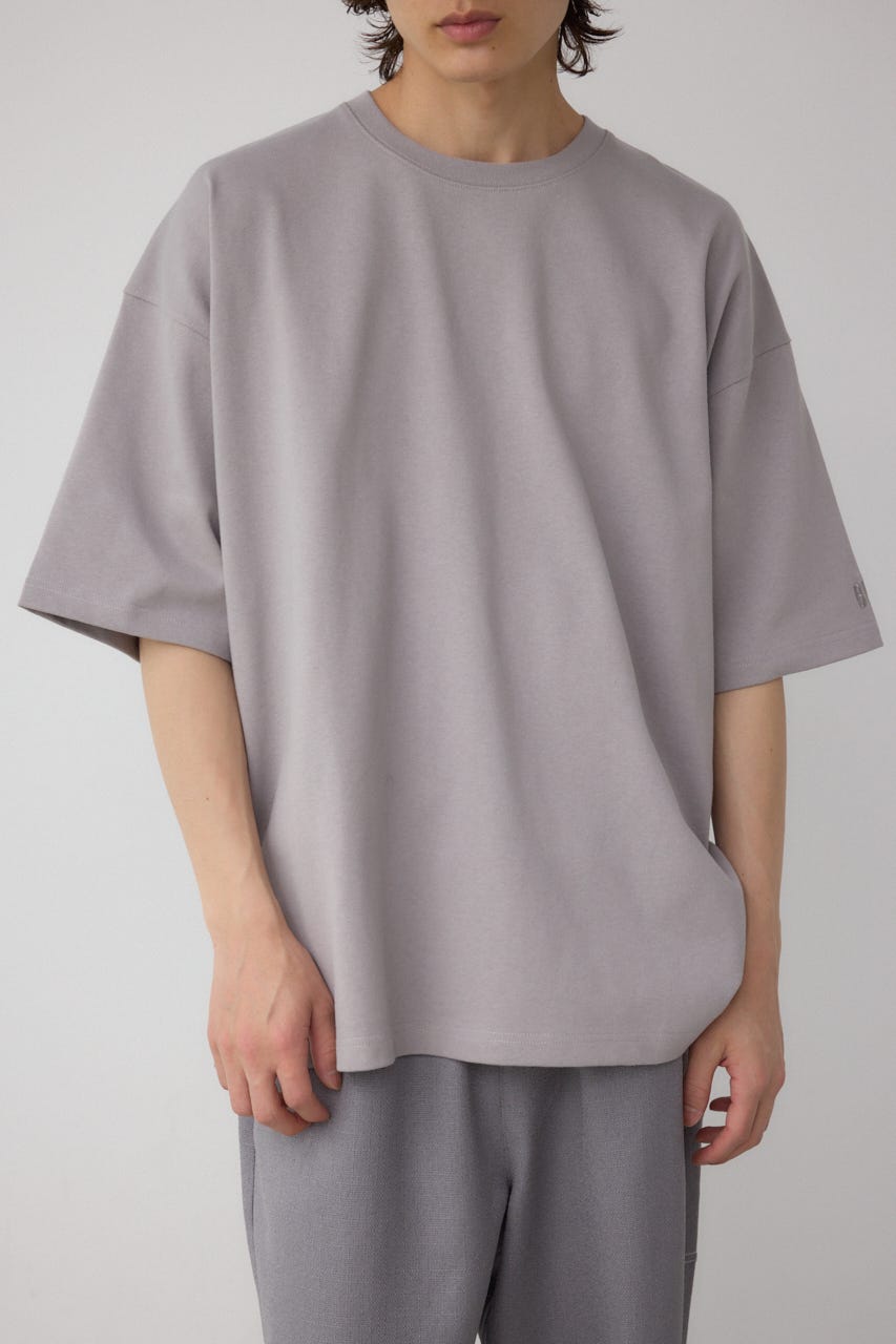 エクストリームコットン刺繍TEE GRY L