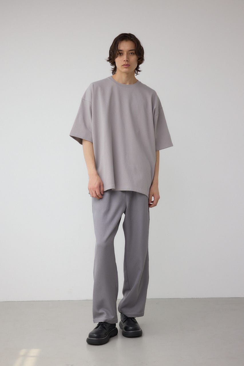 エクストリームコットン刺繍TEE GRY L
