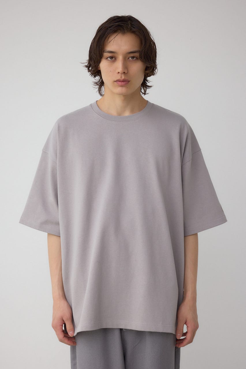 エクストリームコットン刺繍TEE GRY L