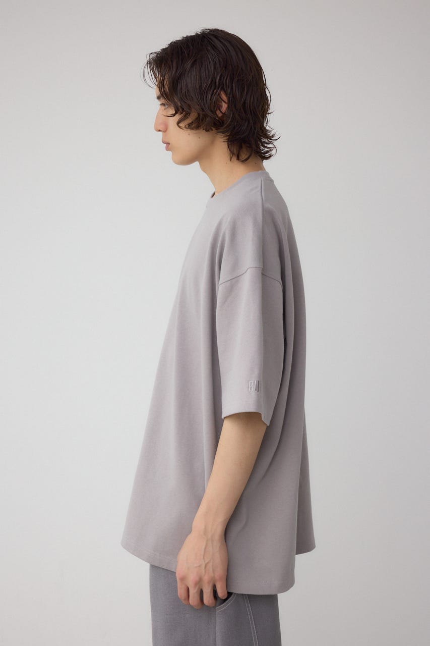 エクストリームコットン刺繍TEE GRY L