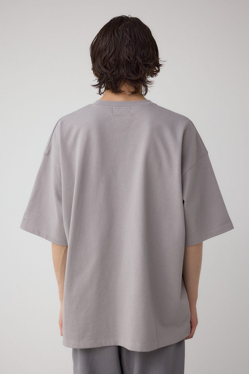 エクストリームコットン刺繍TEE GRY L