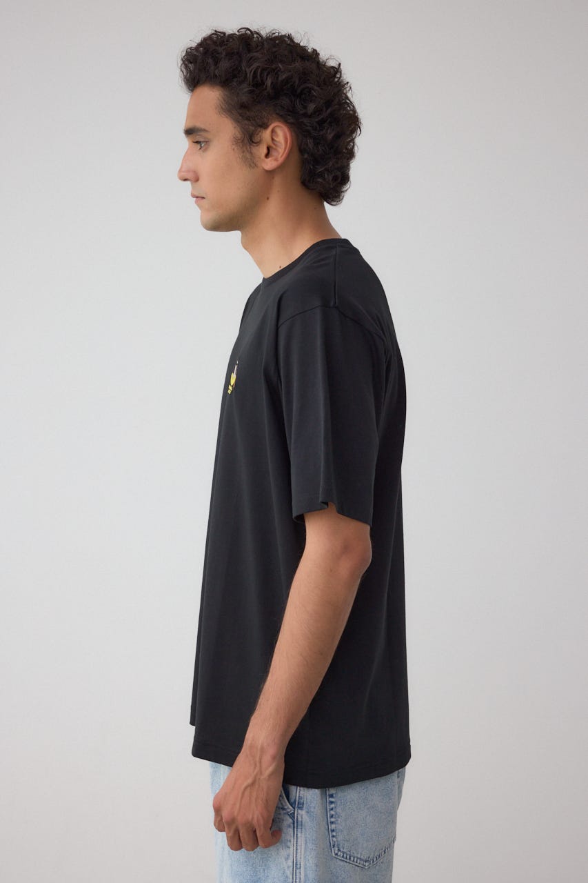 SBC FUNK刺繍ワンポイントTEE BLK L