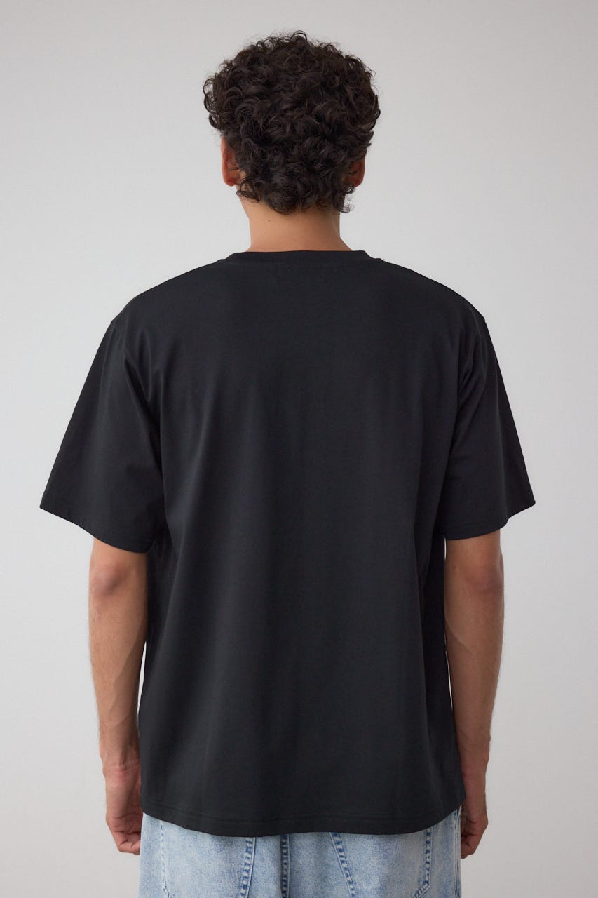 SBC FUNK刺繍ワンポイントTEE BLK L