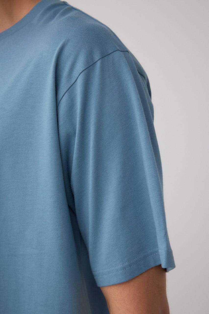 SBC FUNK刺繍ワンポイントTEE BLU L