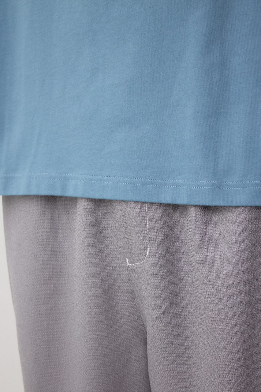 SBC FUNK刺繍ワンポイントTEE BLU L