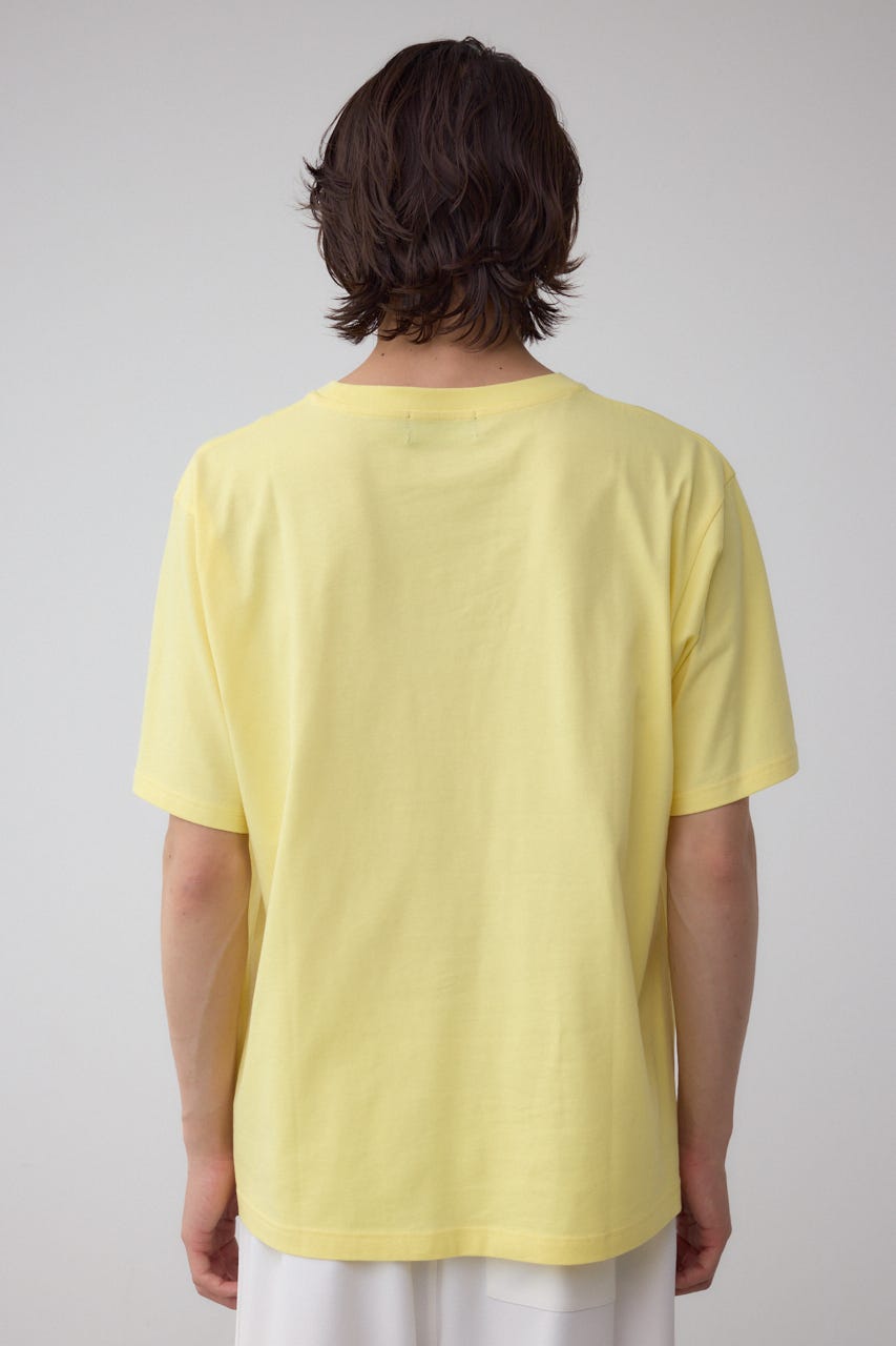 SBC FUNK刺繍ワンポイントTEE L/YEL M