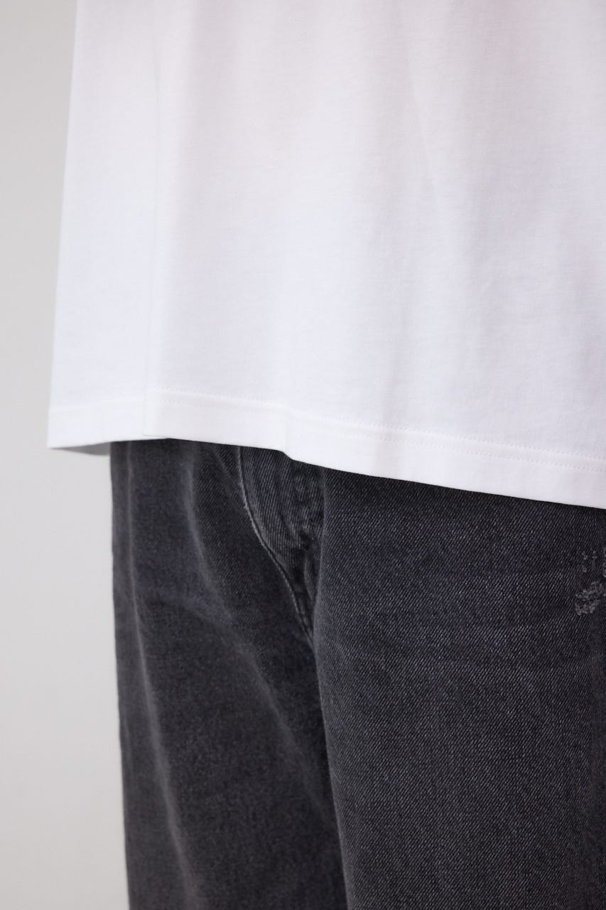 SBC FUNK刺繍ワンポイントTEE WHT L