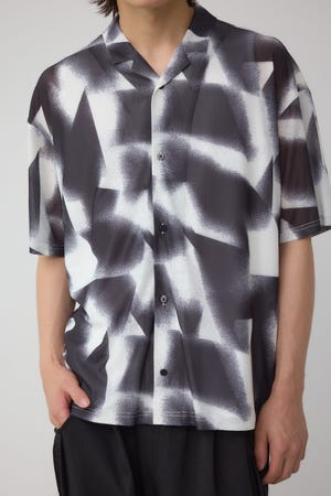 パワーネット総柄シャツ
