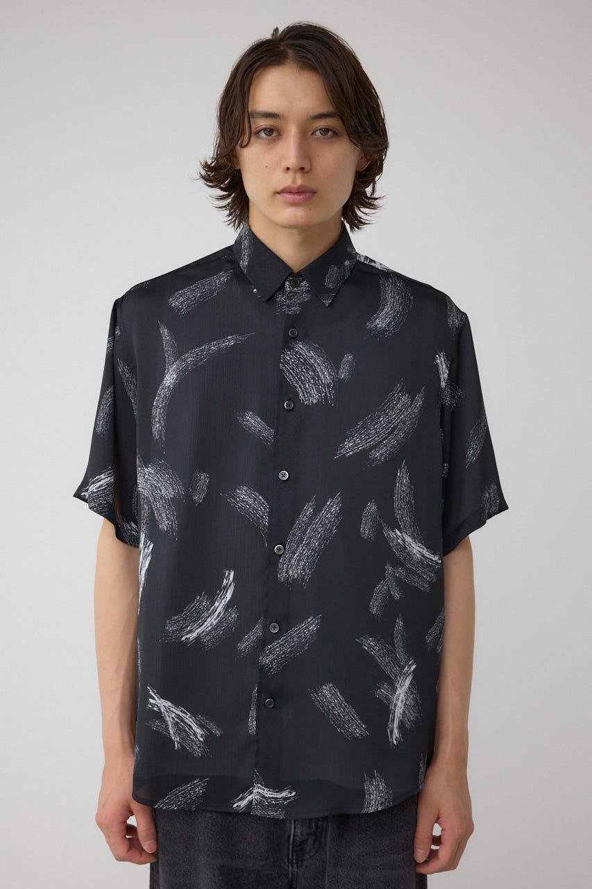 ꧁*꧂様 Yasuyuki-Ishii 花柄 シャツ 総柄 ヤスユキイシイ AZUL BY MOUSSY | シルキードッツ総柄シャツ (シャツ・ブラウス