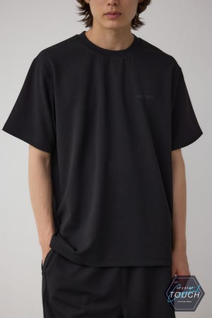 C/TネックジャガードシリコンネームTシャツ