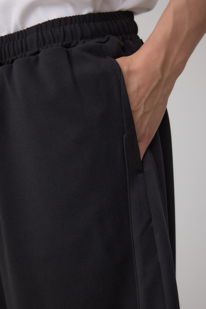 C/Tシリコンネームサイド切り替えショートパンツ BLK M