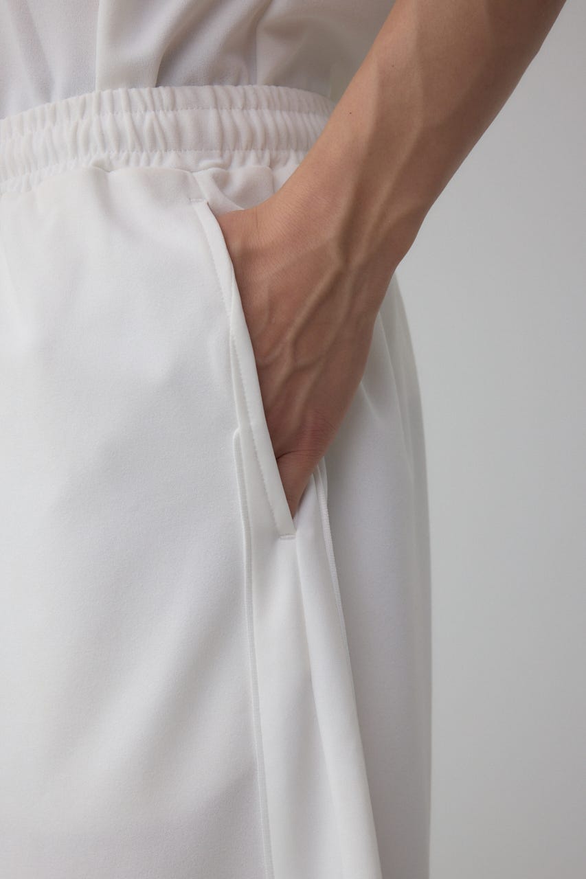 C/Tシリコンネームサイド切り替えショートパンツ WHT M