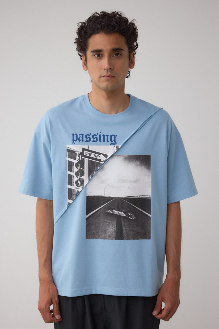 あずページ LEPSIM（レプシィム）の「アソートプリントT 177185（Tシャツ