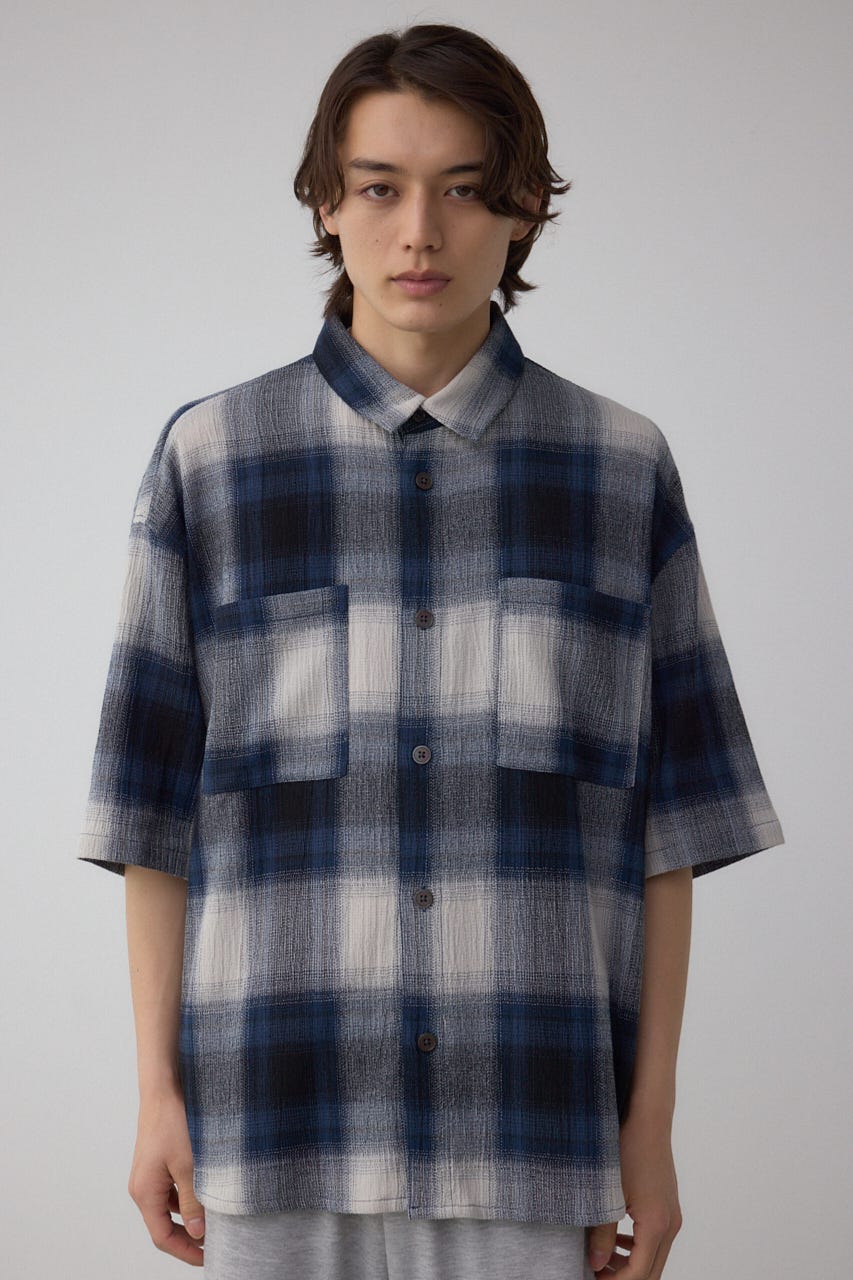 ネルチェックシャツ｜MEN｜251ISB30-050C｜AZUL BY MOUSSY