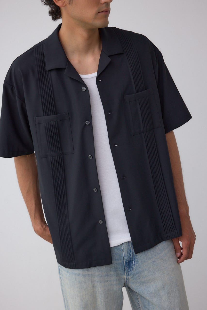 キューバシャツ BLK M