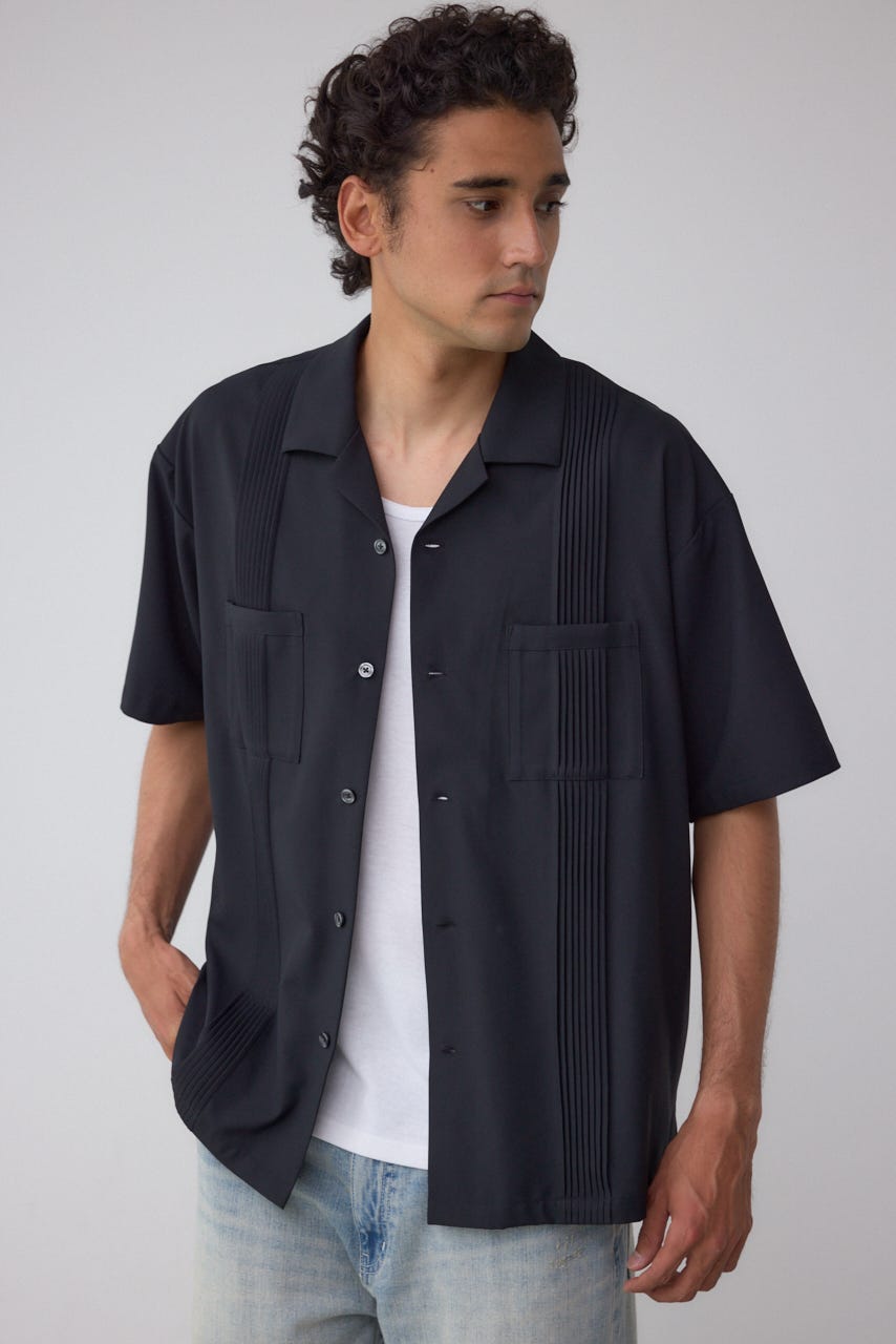 キューバシャツ BLK M