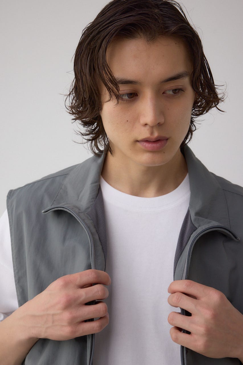 ゴープコアスタンドベスト C.GRY FREE