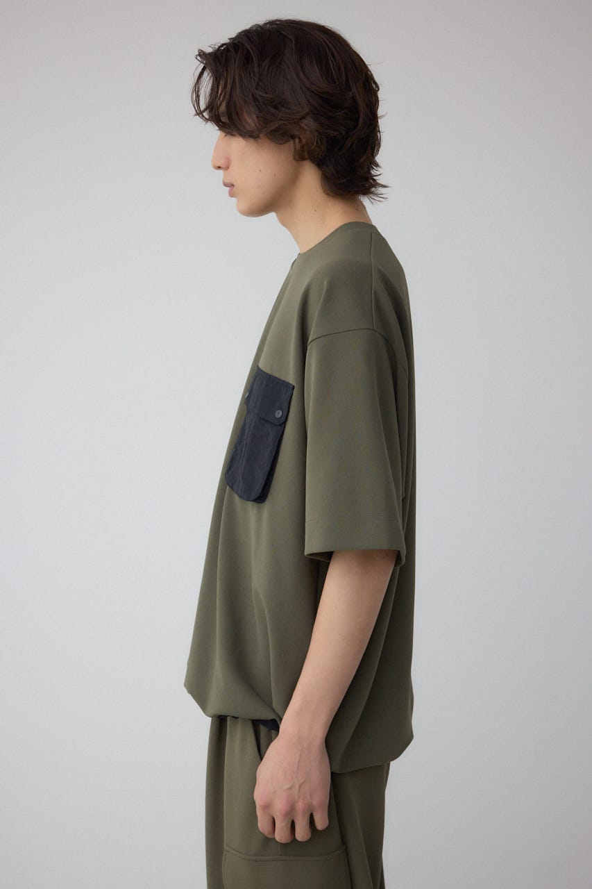 カラースキームドロストTシャツ KHA L
