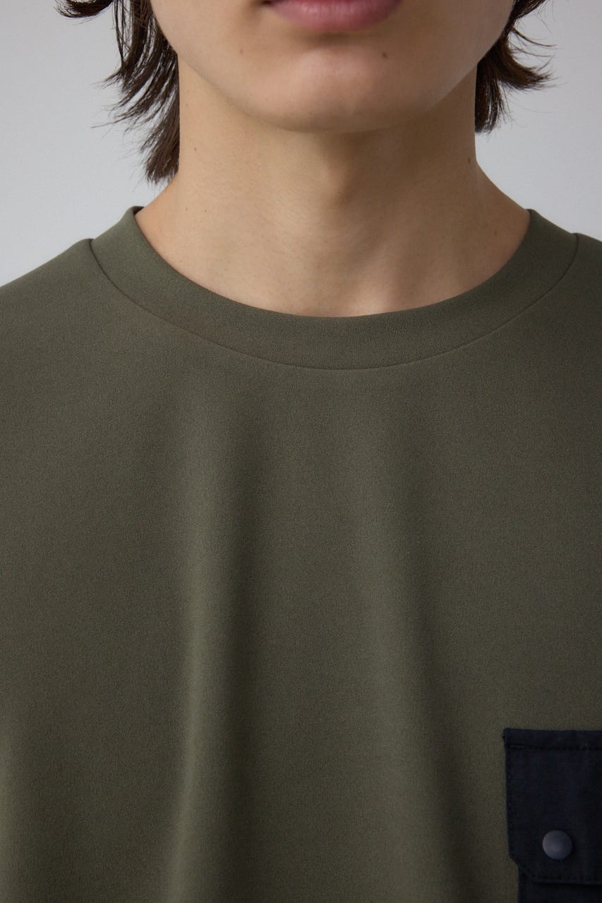 カラースキームドロストTシャツ KHA L