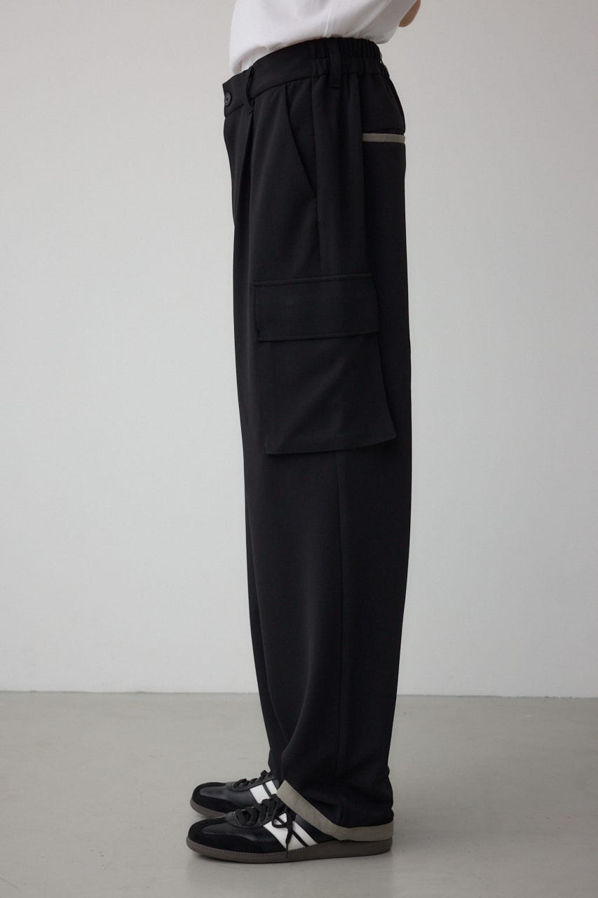 カラースキームカーゴパンツ BLK L
