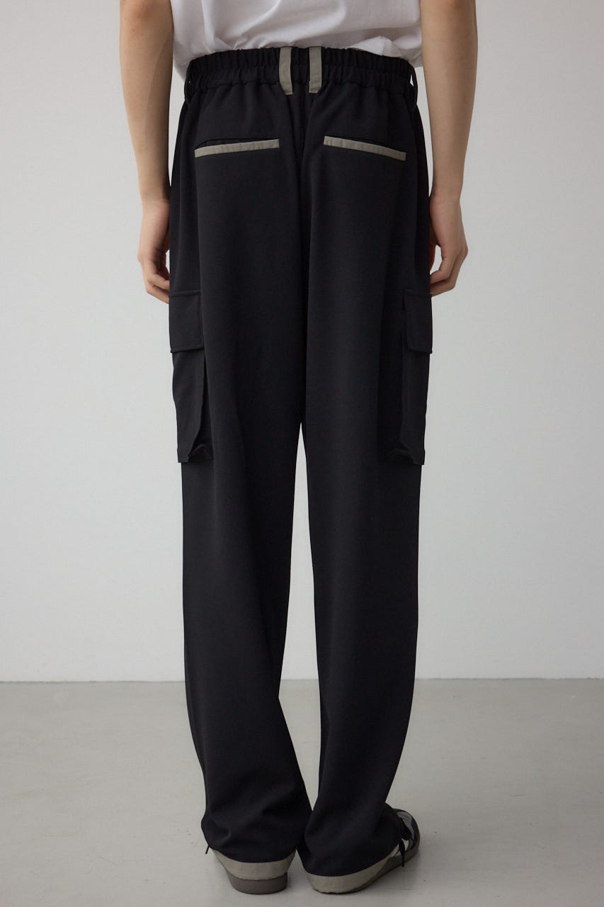 カラースキームカーゴパンツ BLK L