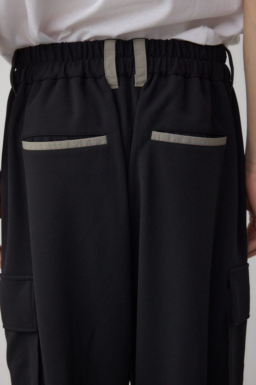 カラースキームカーゴパンツ BLK L