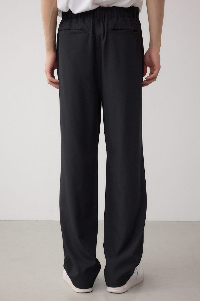 リラックスニータックワイドパンツ BLK M