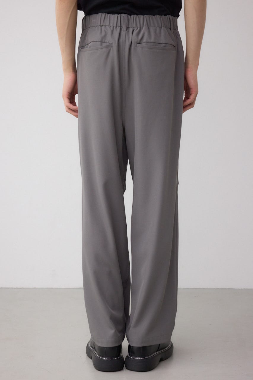 リラックスニータックワイドパンツ GRY L