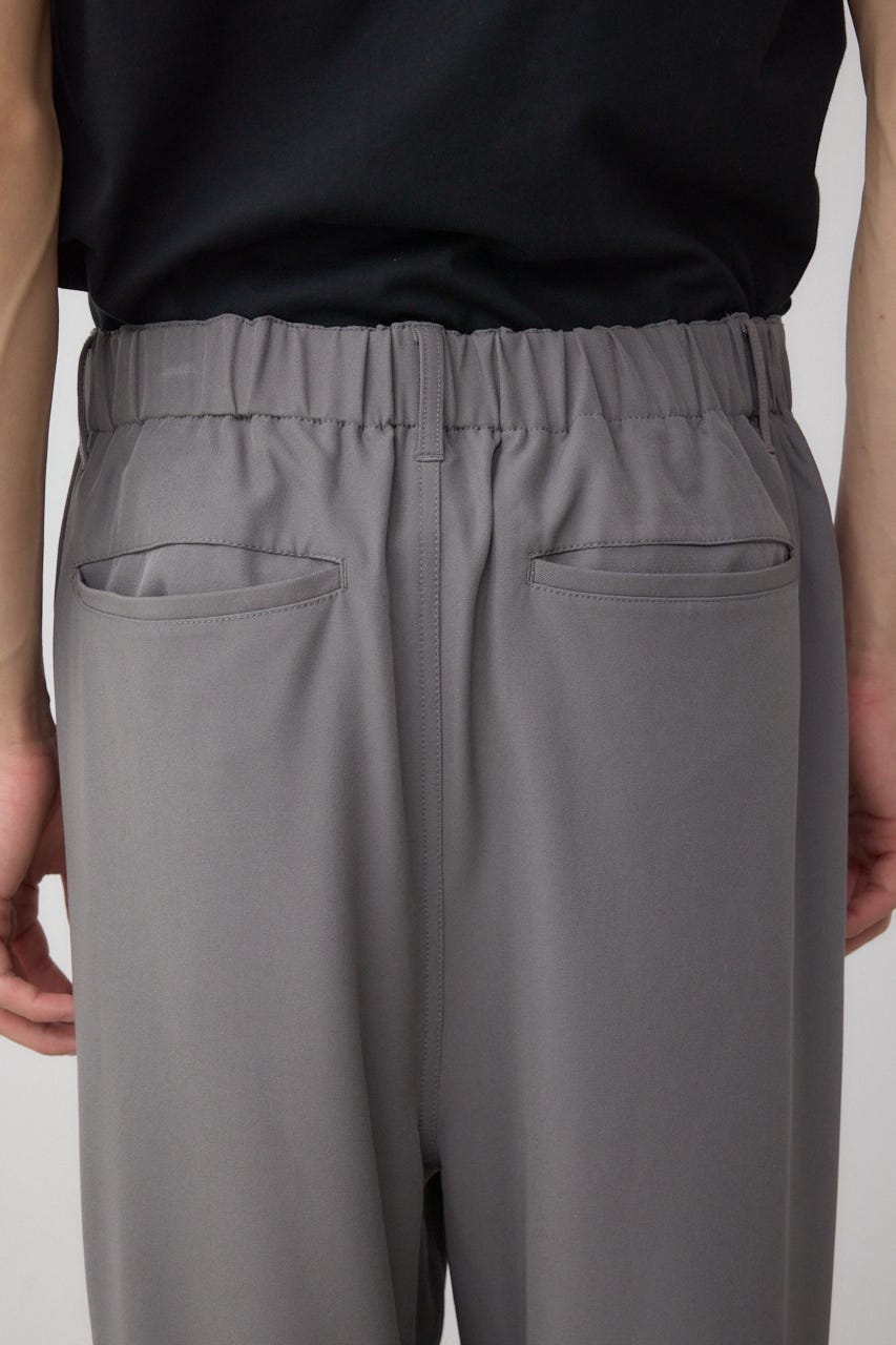 リラックスニータックワイドパンツ GRY L