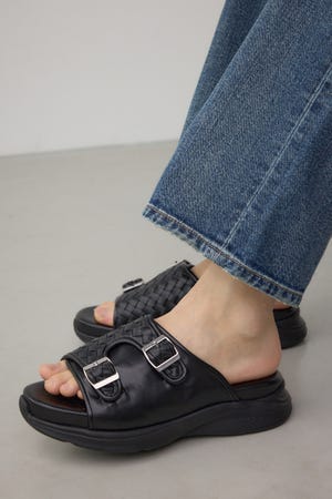 KOJI KUGA サンダル PLATFORM GURKHA SANDALS/プラットホームグルカサンダル｜WOMEN
