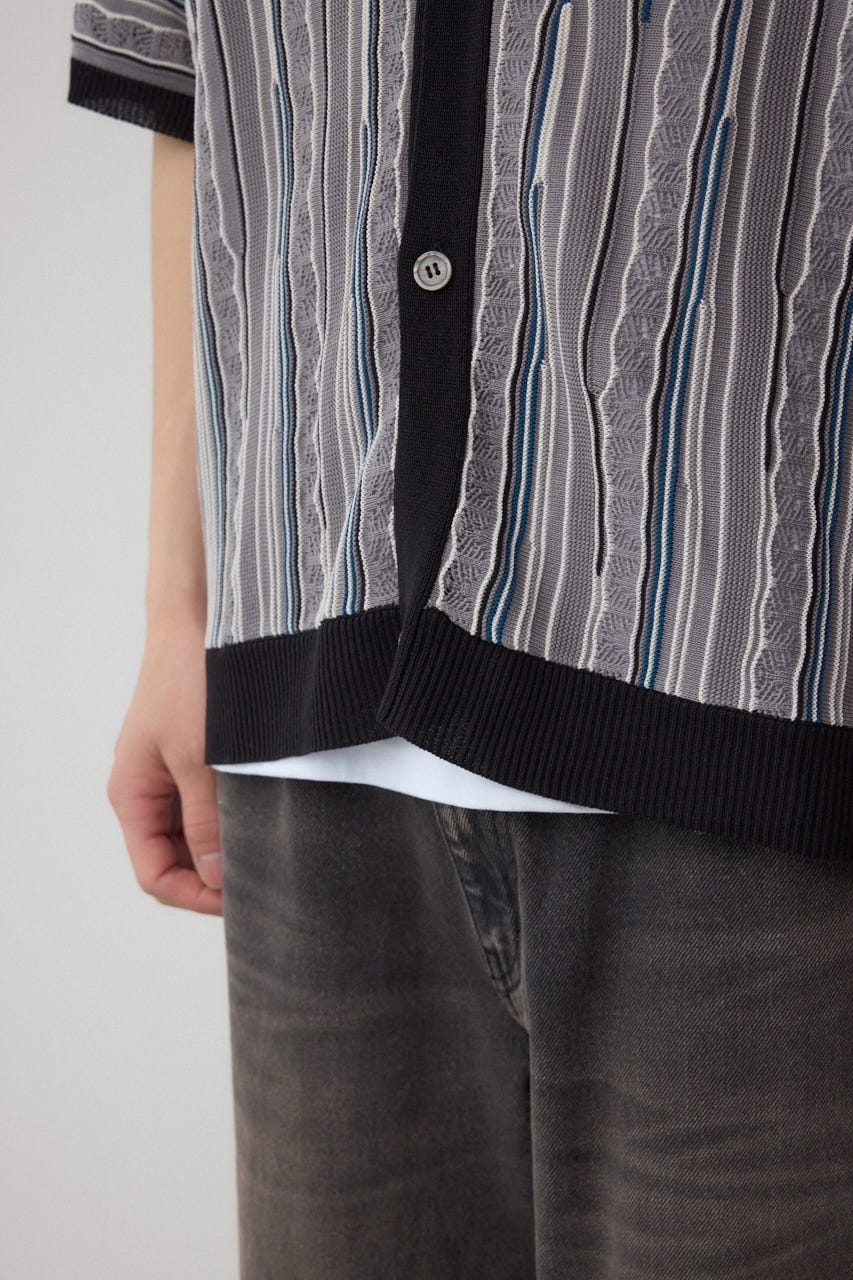 AZUL BY MOUSSY | ポロ襟クージーニットトップス (ニット ) |SHEL'TTER