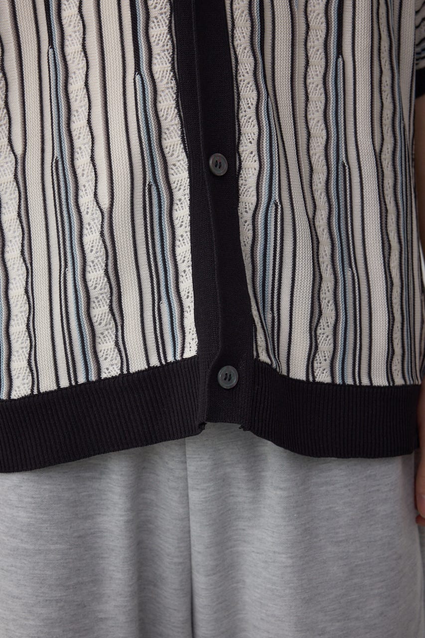 AZUL BY MOUSSY | ポロ襟クージーニットトップス (ニット ) |SHEL'TTER