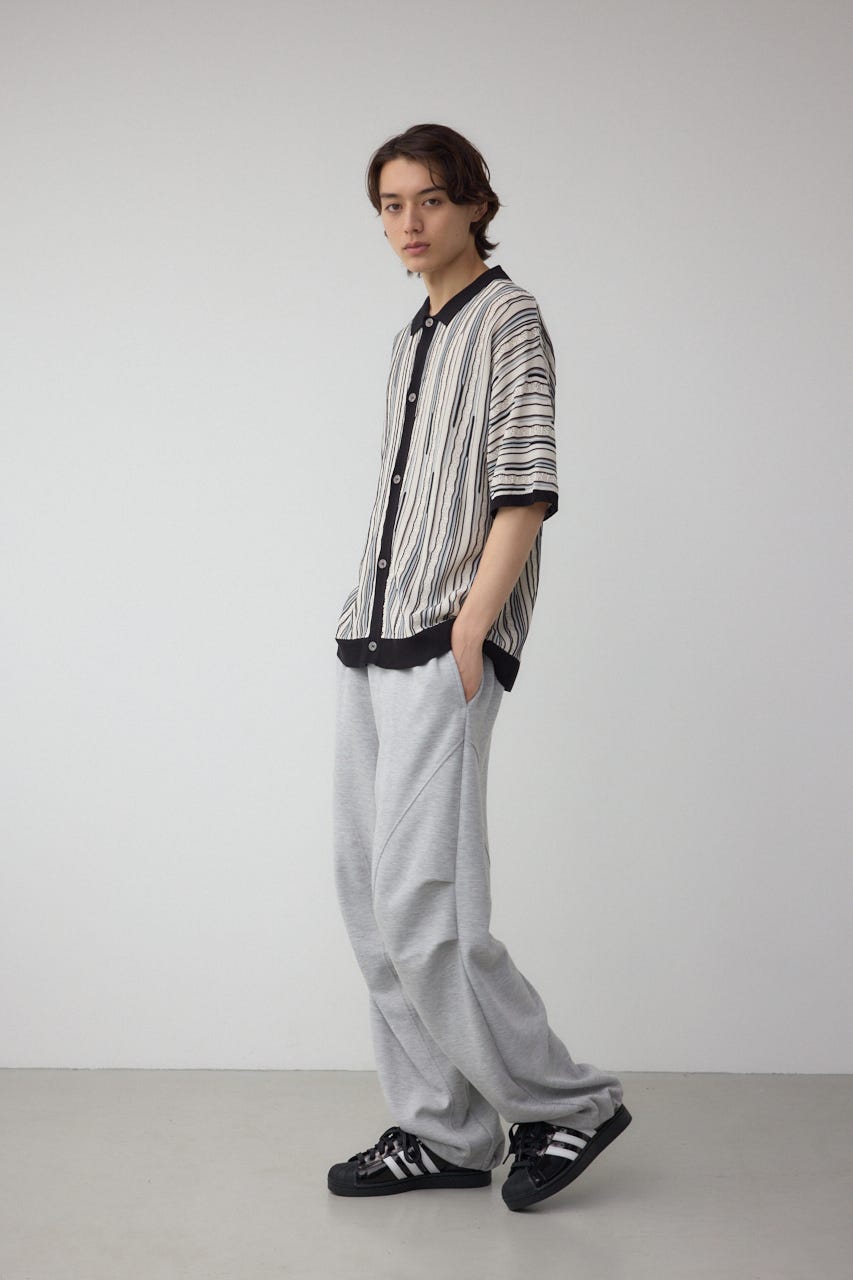 AZUL BY MOUSSY | ポロ襟クージーニットトップス (ニット ) |SHEL'TTER