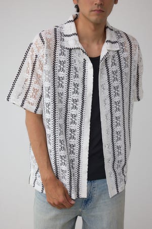 アソートデザインメッシュシャツ