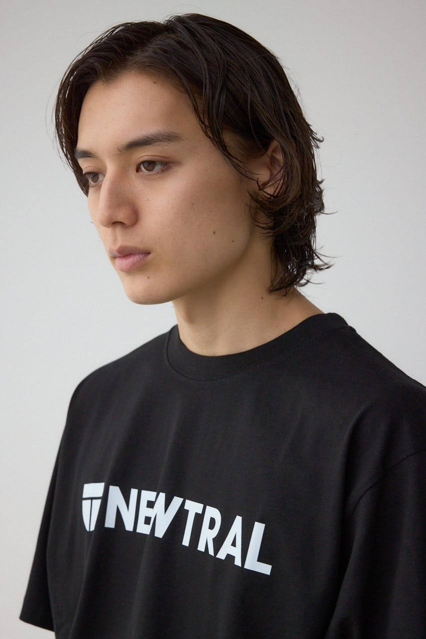 【NEWTRAL】 MAIN S_Logo T-shirt BLK M
