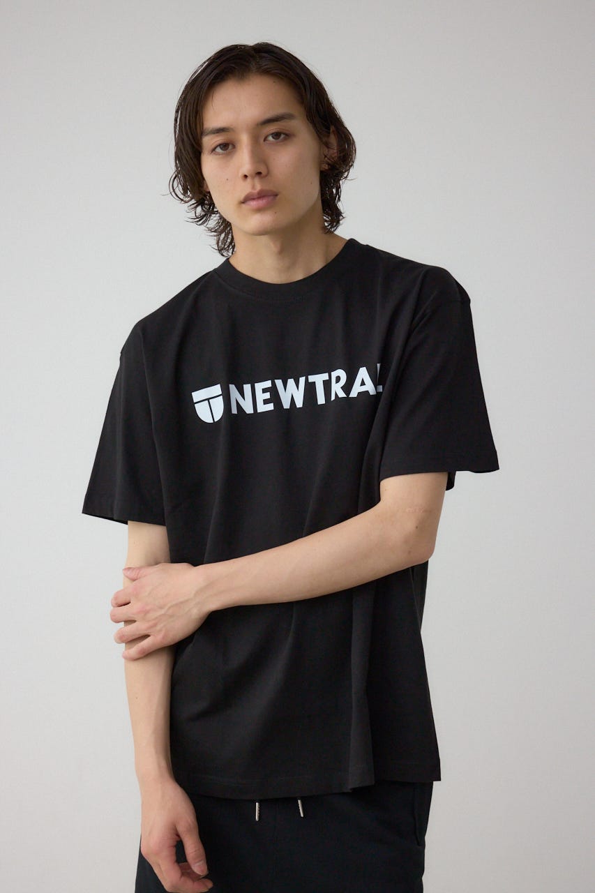 【NEWTRAL】 MAIN S_Logo T-shirt BLK M
